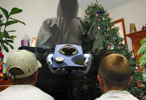 The Ghost of Christmas Future offers a pair of Phoenix 10-year-olds a tantalizing glimpse of the PS5.